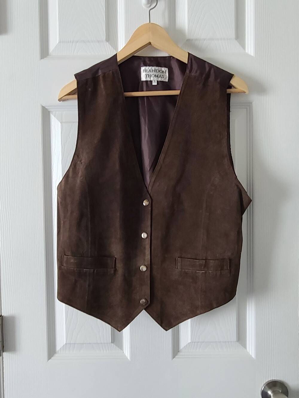 Brandon Thomas Vintage Leather Vest